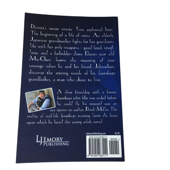 The Kamikaze Diary Derek Miller 2014 Signed  Autograph Young Adult Reading u b - Picture 3 of 12